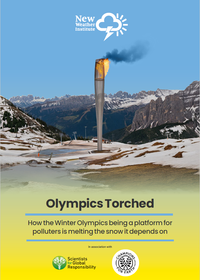 Olympics Torched report cover