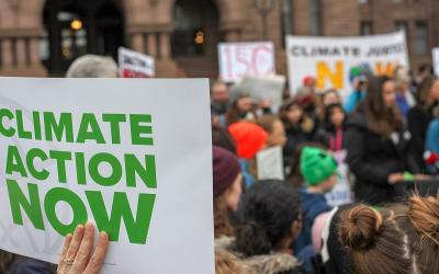 Climate protest