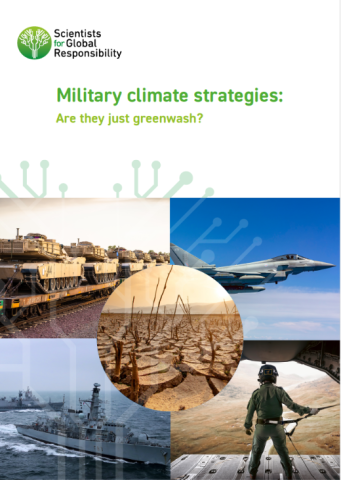 Military climate strategies report cover
