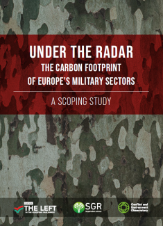 EU military carbon report cover EU military carbon report cover