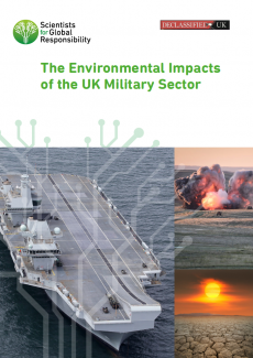 UK military environmental impacts - report cover UK military environmental impacts - report cover