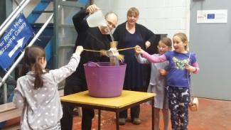 Quernmore school testing water turbines