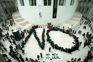 No new BP deal protest