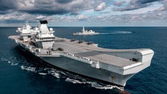 Queen Elizabeth aircraft carrier